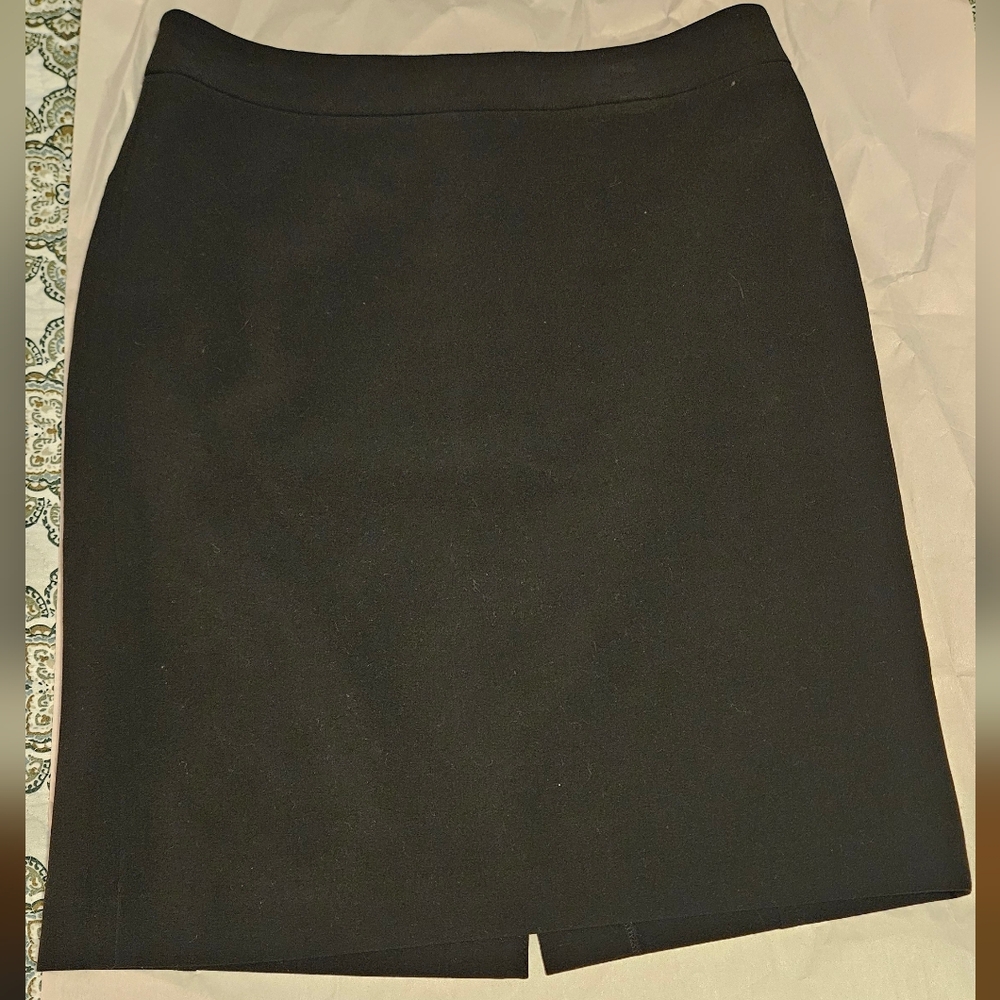 Ann Taylor LOFT Elegant Black Pencil Skirt